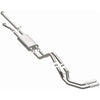 14 V8 4.6L/5.7L Stainless C/b Exhaust Dual same side pass. rear tire — Toyota Tundra