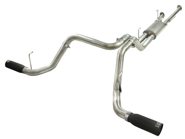 MACHForce XP 2-1/2in to 3in 409 SS Cat-Back Exhaust w/ Black Tips V8 5.7L — 10-17 Toyota Tundra