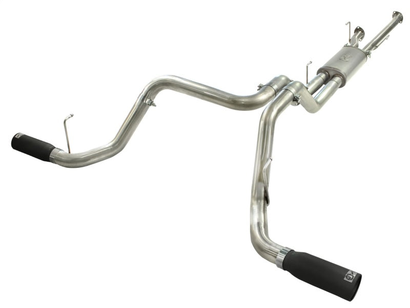 MACHForce XP 2-1/2in to 3in 409 SS Cat-Back Exhaust w/ Black Tips V8 5.7L — 10-17 Toyota Tundra