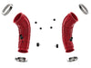 (J300) / V6-3.4L (tt) Red Turbo Inlet Pipes — 22-24 Toyota Land Cruiser