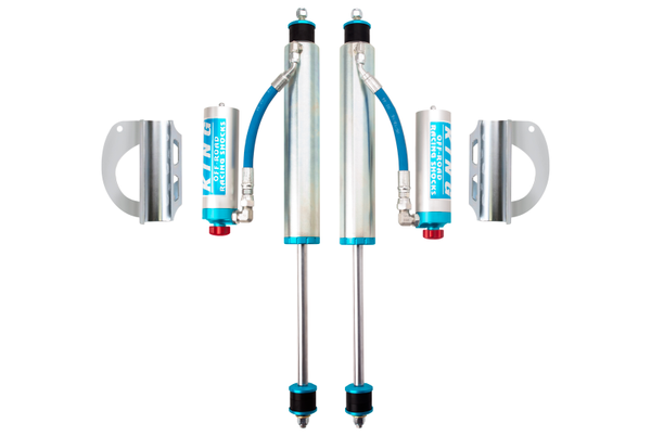 80 Front 2.5 Dia Remote Res Shock for 6in Lift w/Adj (Pair) — 89-97 Toyota Land Cruiser