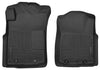 Pickup(Crew Ext Std Cab) X-Act Contour Black Front Floor Liners — 05-11 Toyota Tacoma