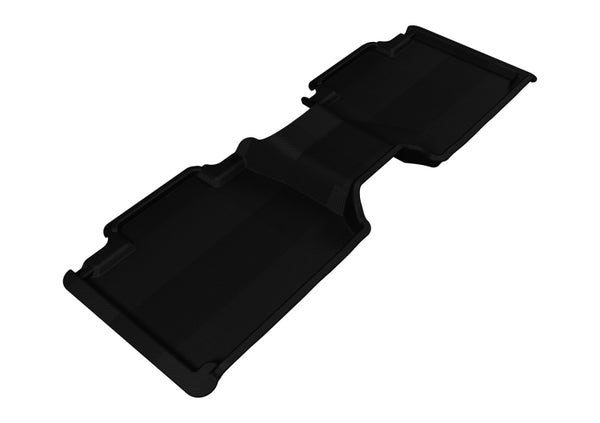 Kagu 2nd Row Floormats Access Cab - Black — 2005-2011 Toyota Tacoma