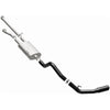 Cat-Back Exhaust V8 5.7L 3in SS Black Tip Single Side Exit — 09-13 Toyota Tundra