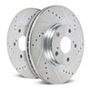 Evolution Drilled & Slotted Rotors Front - Pair — 10-24 Toyota 4Runner