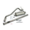 (Xtra Cab) 2.4L/2.7L 409SS Pass Side Single Exit Cat-Back Exhaust — 95-99 Toyota Tacoma