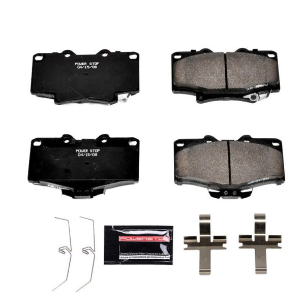 Z23 Evolution Sport Brake Pads w/Hardware Front — 91-95 Toyota 4Runner