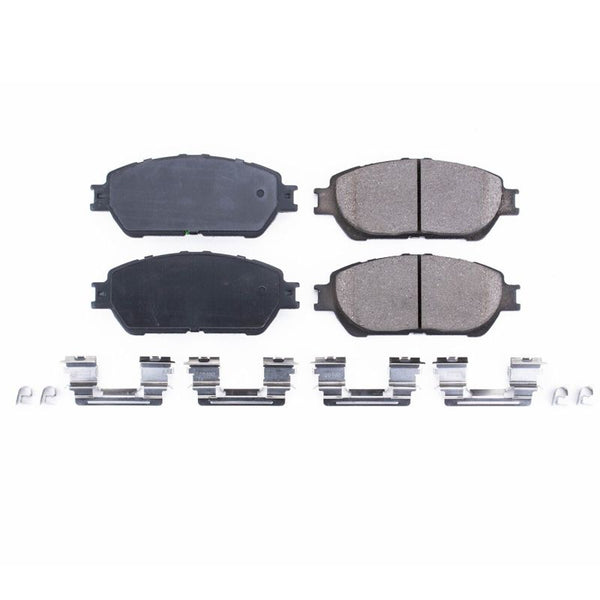 Z17 Evolution Ceramic Brake Pads w/Hardware Front — 05-15 Toyota Tacoma