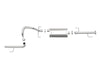 MACH Force-XP 2.5in 409 SS Cat-Back Hi-Tuck Exhaust - V6-4.0L — 10-19 Toyota 4Runner