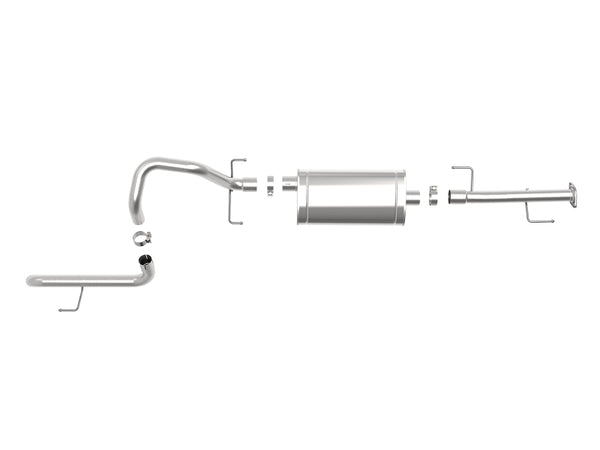 MACH Force-XP 2.5in 409 SS Cat-Back Hi-Tuck Exhaust - V6-4.0L — 10-19 Toyota 4Runner