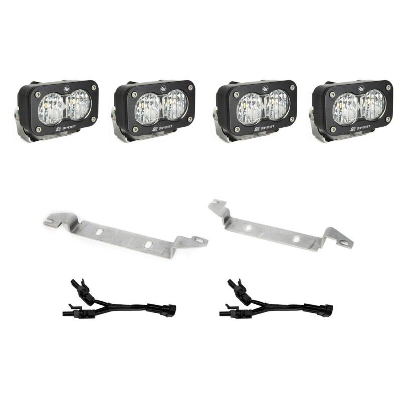 S2 Sport Fog Pocket Light Kit - Clear — 2025 Toyota 4Runner