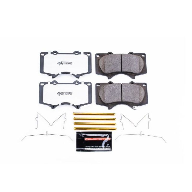 Z36 Truck & Tow Brake Pads w/Hardware Front — 10-19 Toyota 4Runner