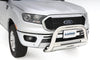 Bull Bar w/Light & Wiring - Polished — 05-15 Toyota Tacoma