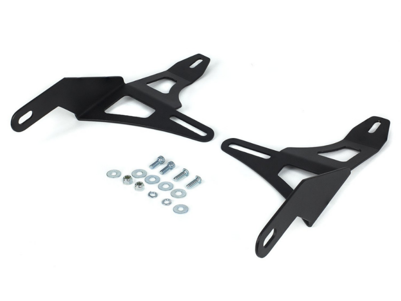 32In Lower Bumper Hidden Led Light Bar Mounting Brackets — 16-23 Toyota Tacoma