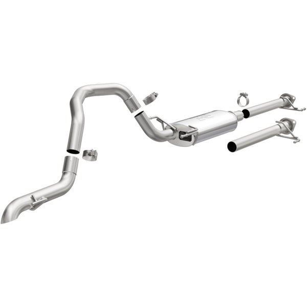 V8 4.7L / 17-21 Lexus GX460 Overland Series Cat-Back Exhaust — 05-09 Toyota 4Runner
