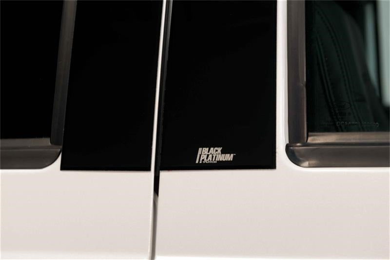 CrewMax & Double Cab (4pcs) Black Platinum Pillar Posts Classic — 07-17 Toyota Tundra