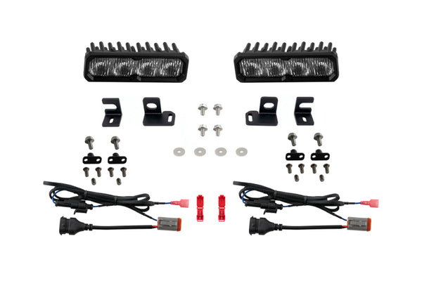 Fog SS6 Pro LED Kit White 6000K — 2024-2026 Toyota Tacoma