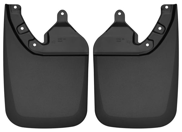 OE Fender Flares Custom Molded Rear Mud Guards - Black — 2016 Toyota Tacoma