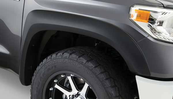 Standard Cab Fleetside Extend-A-Fender Style Flares 4pc - Black — 03-06 Toyota Tundra