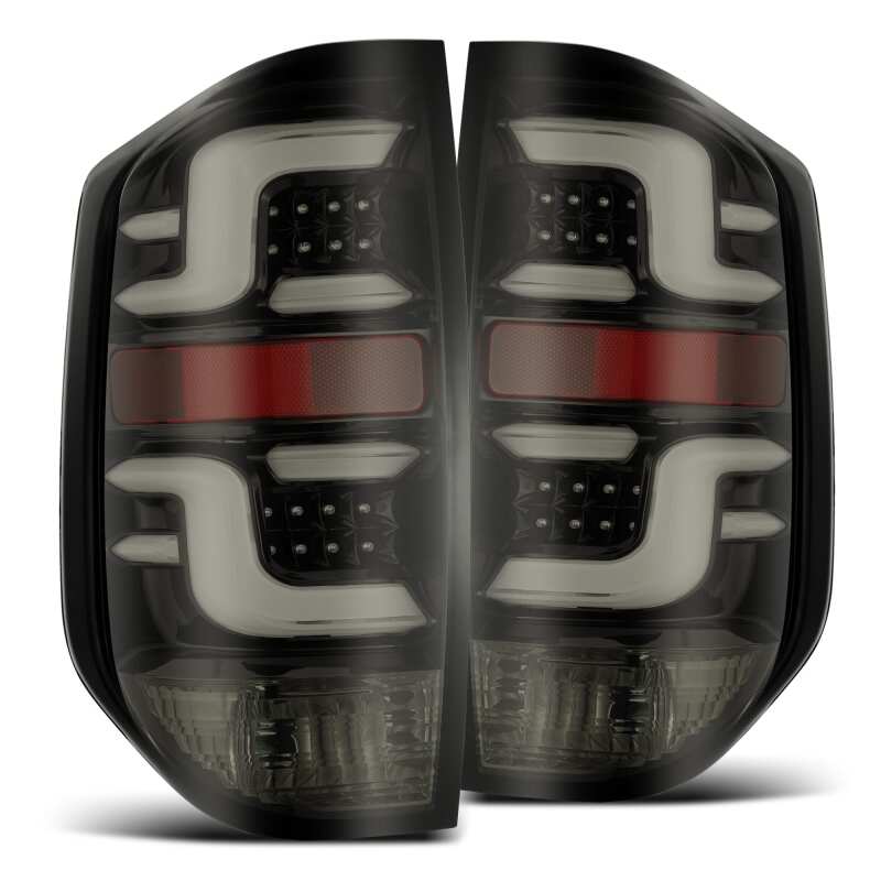 PRO-Series LED Tail Lights Jet Black — 14-20 Toyota Tundra