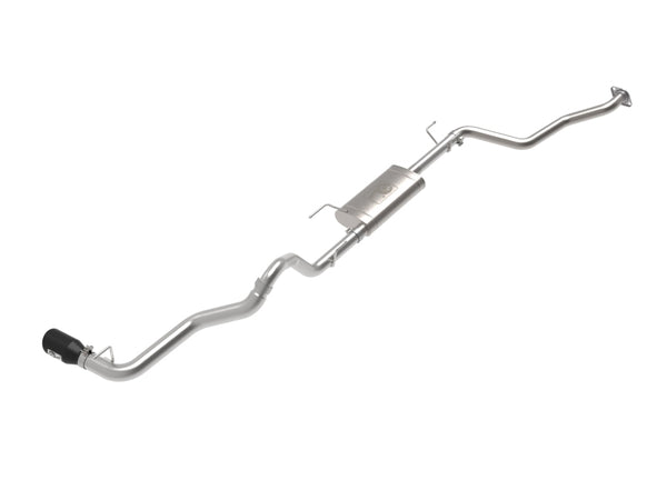 L4 2.4L Apollo Series 2.5-3in 409 SS Steel Cat-Back Exhaust w/Black Tips — 2024 Toyota Tacoma