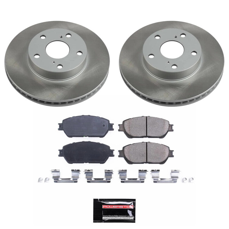 Semi-Coated Rotor Kit Front — 05-15 Toyota Tacoma