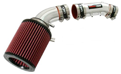 3.4L V6 only Polished Power-Flow Air Intake System — 96-98 Toyota Tacoma